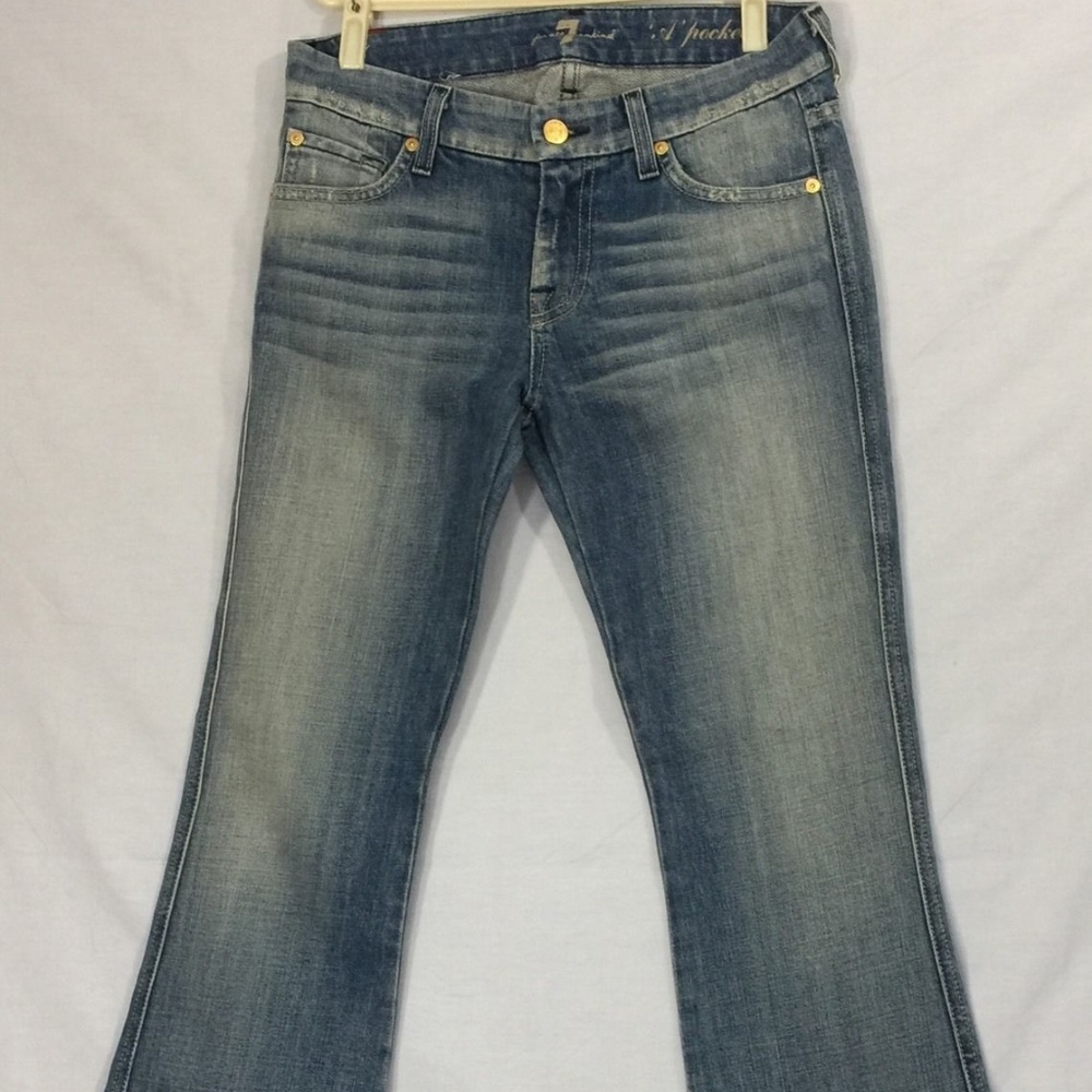 7 Seven for All Mankind A Pocket Flare Jeans 28